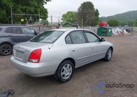 2003 Hyundai Elantra Gls/Gt из США, поврежденный, VIN KMHDN45D03U564214